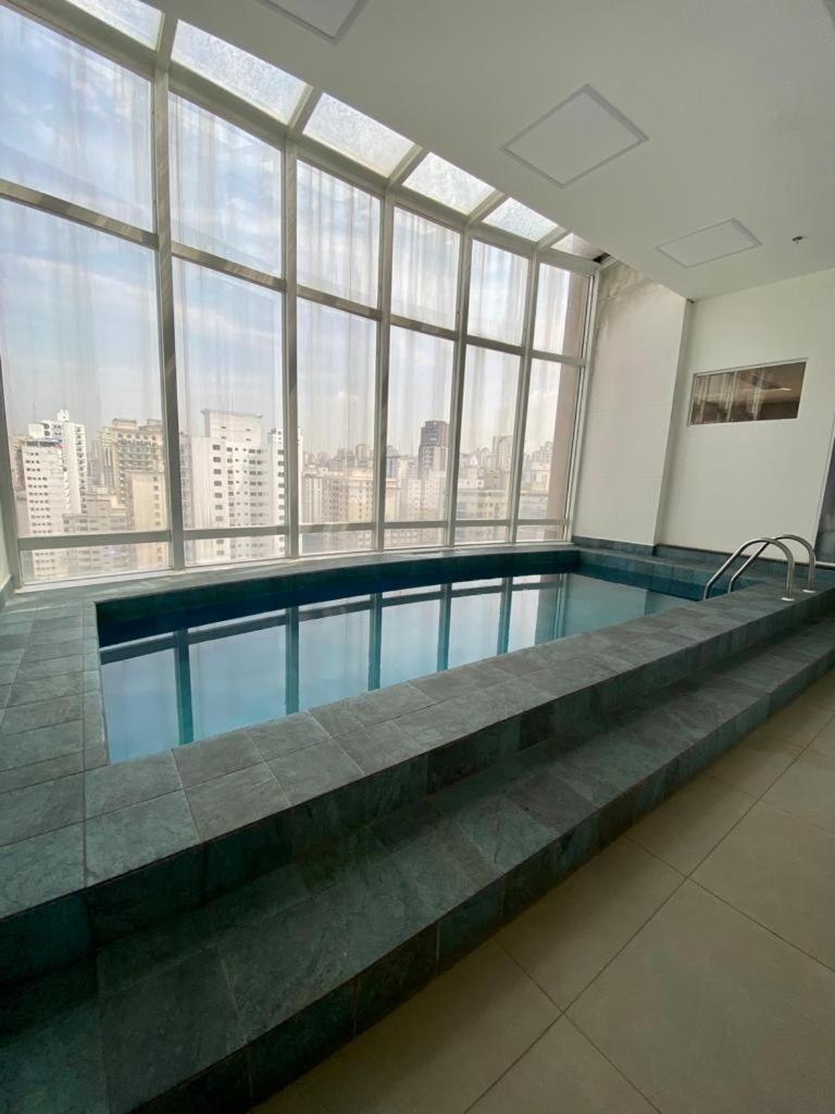 Flat Lindo Ao Lado Park Ibirapuera Av Paulista Com Garagem 103 Aparthotel เซาเปาโล ภายนอก รูปภาพ